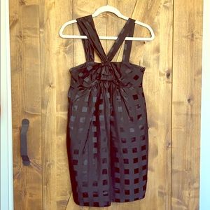 Marc by Marc Jacobs black silk cocktail dress!